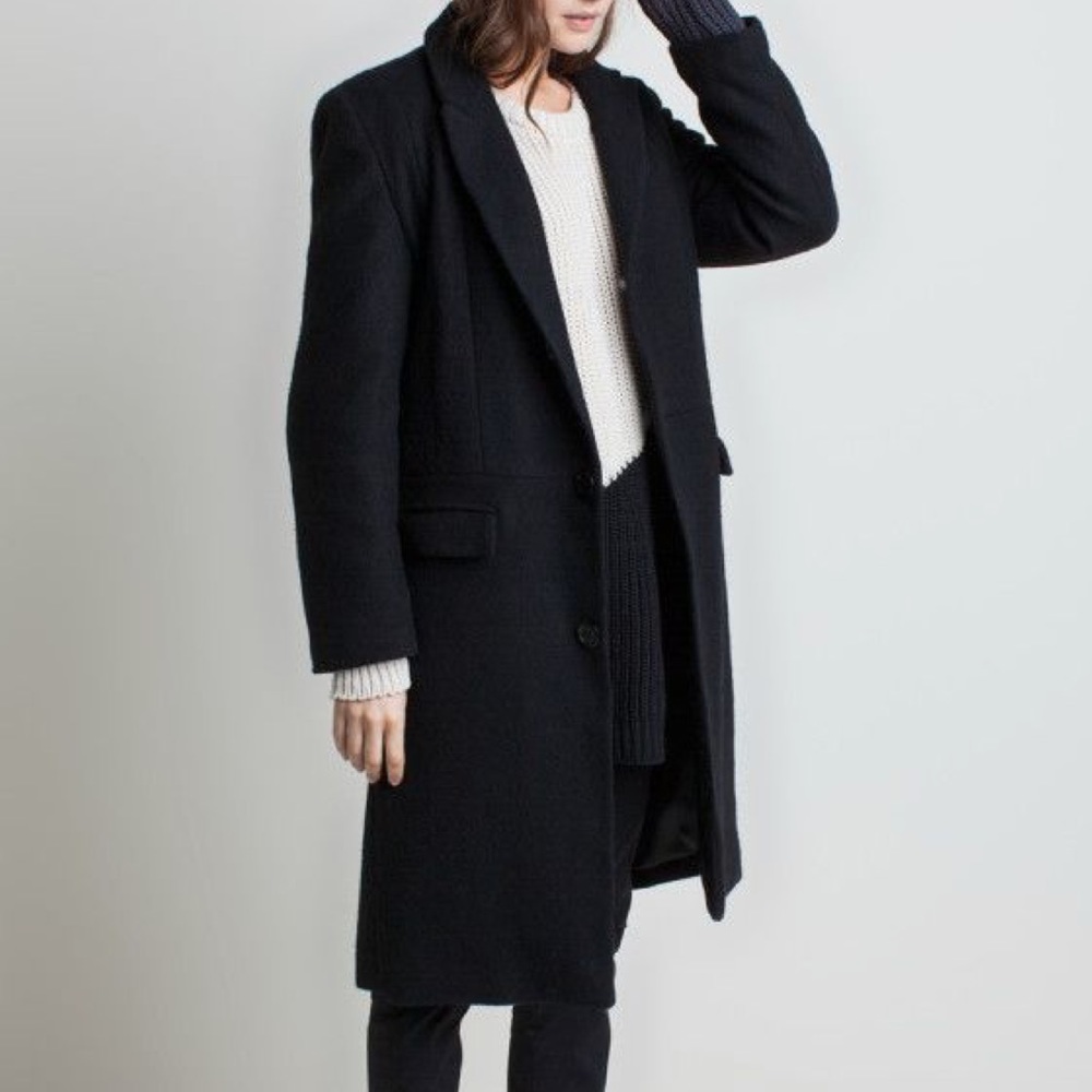 Emerson Fry Ryan Coat- Black - Picture 2 of 7